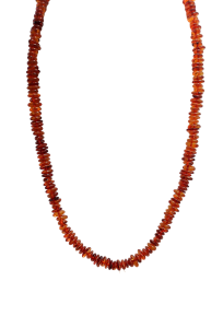 Бусы из натурального янтаря (бижутерия)