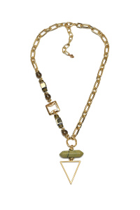 Колье "Феномен" с натуральными камнями