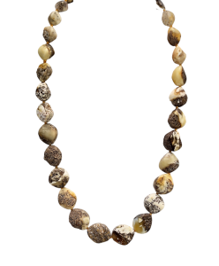 Бусы из натурального янтаря (бижутерия)