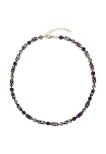 Колье "Законы геометрии" с варисцитом и гематитом